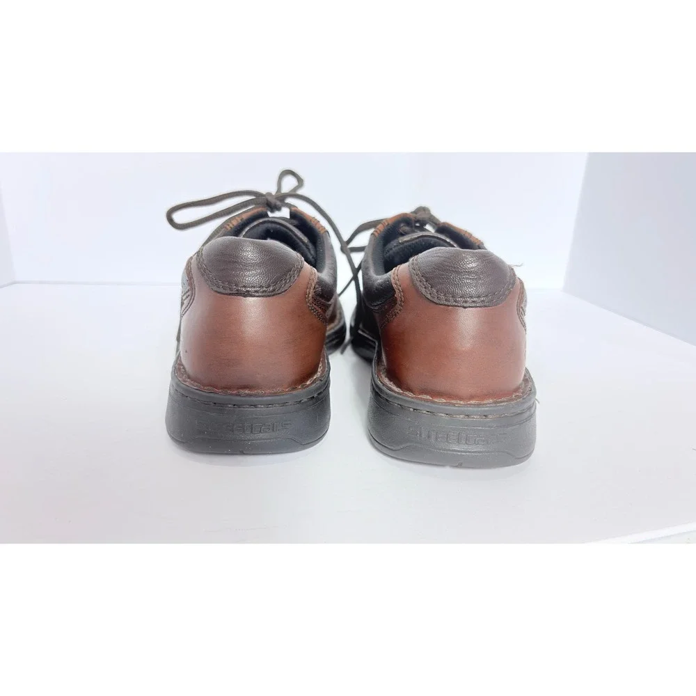 Streetcars Diplomat Brown Leather Oxford Shoes Men Size 8 Office Comfort Work